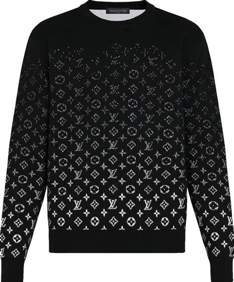 louis vuitton pullover schwarz weiß|louis vuitton pullover herren.